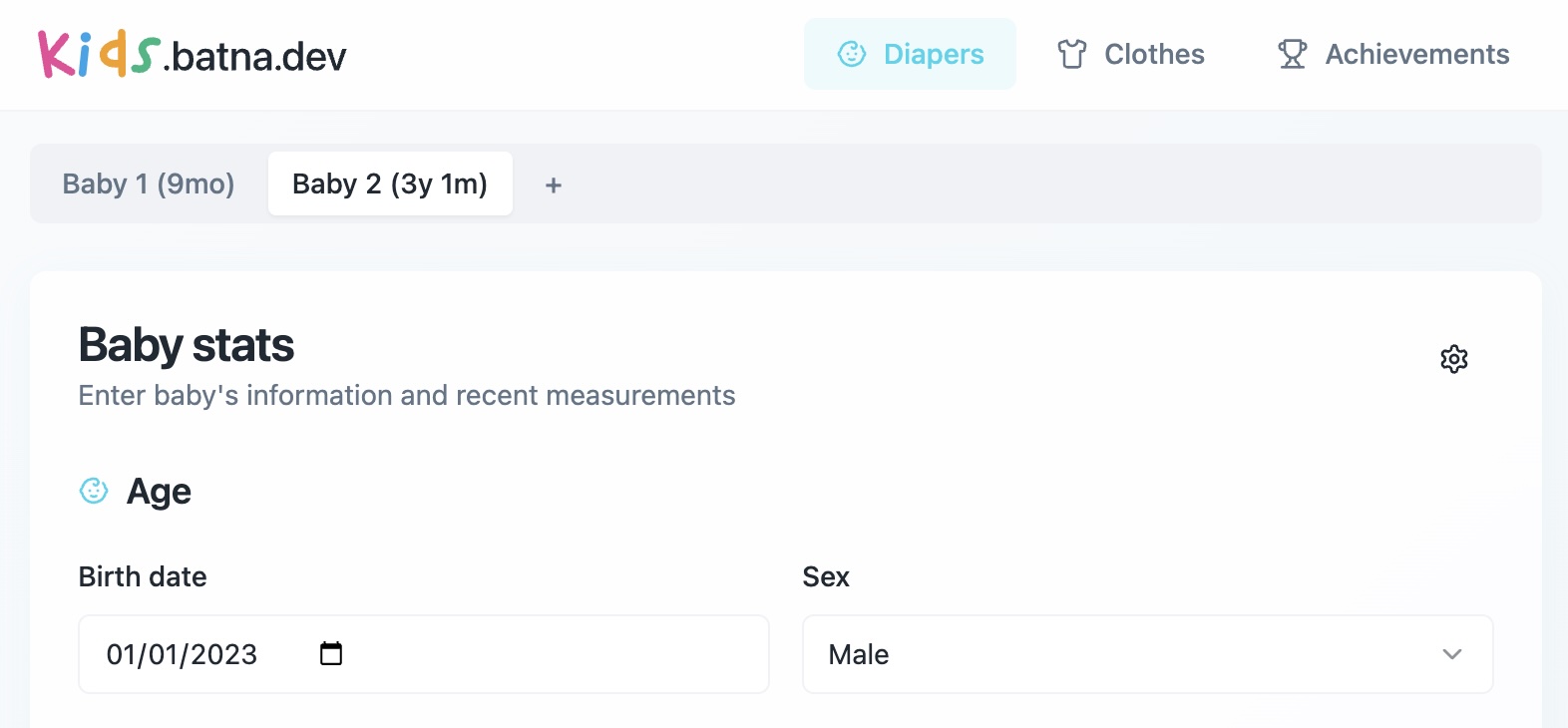 Kids Fit Finder - Unified nav
